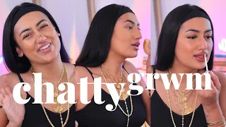 let's CATCH UP and get ready | chatty GRWM