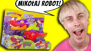 MIKOŁAJ ROBOT NA DINOZAURZE RATUJE ŚWIĘTA SUPERTHINGS