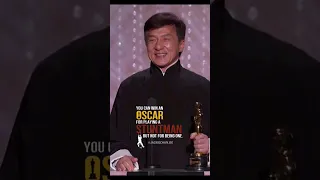 Jackie Chan receives an Honorary Oscar | 2016 Governor Awards #jackiechan #oscar