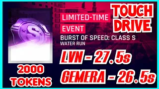 Asphalt 9 | BURST OF SPEED Class S | Win ALL TOKENS with LVN & GEMERA Touchdrive