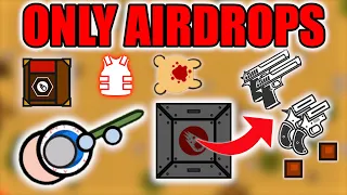 ONLY AIRDROPS CHALLENGE! | Surviv.io