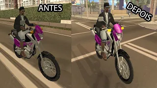 GTA SAN TUTORIAL COMO ARRUMAR A POSIÇÃO DO PERSONAGEM NA MOTO (ZMODELER)