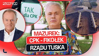 DONALD TUSK ZMIENIA ZDANIE WS CPK? ROBERT MAZUREK KOMENTUJE