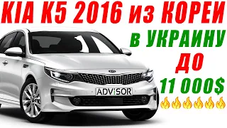 Купили KIA K5 2016 в Корее! Telegram канал в действии! Авто из Кореи AdvisorAuto