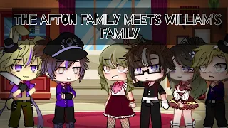 The Afton family meets William's family || Part 1 || Gacha Club || • Little Blueberry •