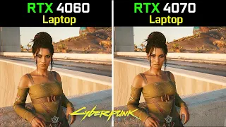Cyberpunk 2077 - RTX 4060 vs RTX 4070 Gaming laptop | Is it worth to paying more for 4070?