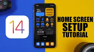 Amazing iOS 14 Home Screen SETUP - Tutorial !