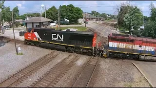 Busy Railfanning afternoon at West Chicago!