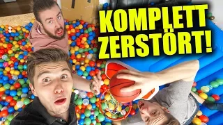 Neuen BASKETBALLKORB komplett zerstört