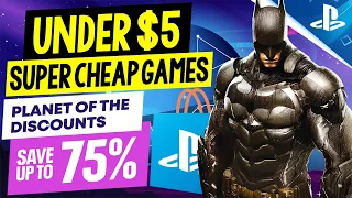 12 GREAT PSN Game Deals UNDER $5! PSN Planet of the Discounts Sale SUPER CHEAP PS4/PS5 Games to Buy!