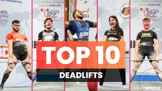 Top 10 Deadlifts of the IPF Junior 2023 World Championship
