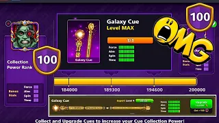 Galaxy Cue Level Max 😱 Unboxing 8 Expert Collector Boxes 😳 Cue Collection Power Rank 100 ❤️
