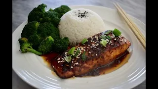 Healthy Teriyaki Salmon Recipe / Quick & Easy Recipe