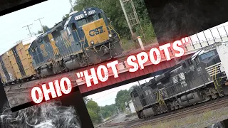 Ohio  "Hot Spots"  from Marion to Alliance back to back trains
