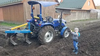 LOVOL-404_III 🚜Подивимось як він в оранці себе поведе на другій повишеній передачі🚜