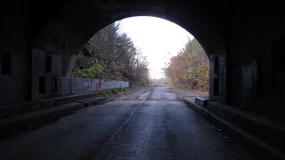 Exploring Sideling hill tunnel along the Abandoned PA turnpike