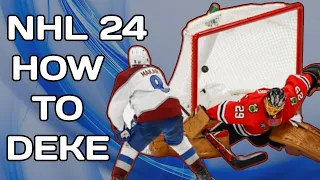 NHL 24 How To Deke | Full Total Controls & Skill Stick Tutorial