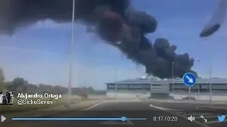 [Live] At least three dead after military plane crashes in Spain