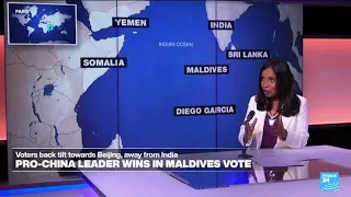 Landslide win for pro-China leader's party in Maldives parliamentary vote • FRANCE 24 English