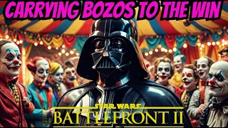 Carrying Noob BOZOS | HvV #97 (No Deaths) | #starwars #battlefront2 #bf2 #ps4 #xbox #pc