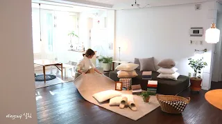 SUB) The interior of the apartment of a Korean housewife who likes to decorate her house.