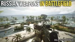 A Brief History of Russian Weapons in Battlefield Games (BFHL, BF4, BF3 & BFBC2 Gameplay)