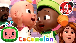 Fun Making Muffins Song + 4 Hours | CoComelon - Cody's Playtime | Songs for Kids & Nursery Rhymes