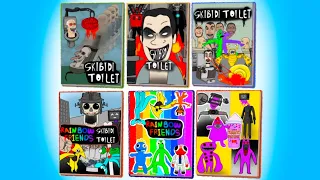 DIY Skibidi Toilet Game Book & Rainbow friends2 Game book (+story)  스키비디 토일렛 게임북 &레인보우프렌즈2 게임북