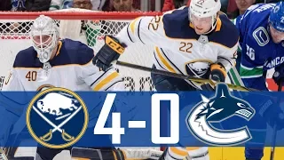 Canucks vs Sabres | Highlights | Jan. 25, 2018 [HD]