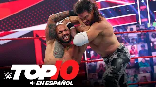 Top 10 Mejores Momentos de RAW: WWE Top 10, Jun 28, 2021