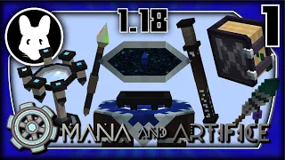 Mana & Artifice Secrets explained Pt1 Bit-By-Bit! 1.18 Minecraft mod: What it do & How to start