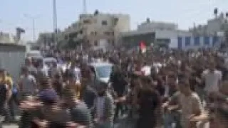 Funeral march for Palestinian teen killed in clashes