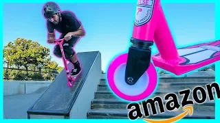 Testing CHEAPEST AMAZON Scooter at Skatepark!