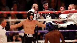 I Got KICKED OUT of the KSI vs Logan Paul Boxing Match (I went in the ring)