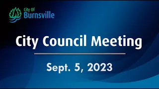 Regular City Council - 05 Sep 2023