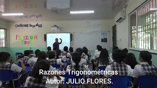 Cancion de las Razones trigonométricas.  Autor: Julio Flores.