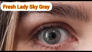 Fresh Lady Contact Lens Sky Gray