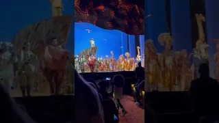 The Lion King Finale on Broadway