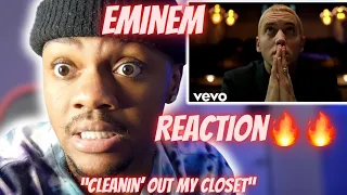 First Time Hearing "Cleanin' Out My Closet" Eminem REACTION