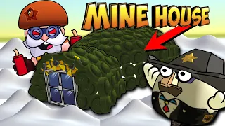 😱ДОМ ИЗ МИН В ЧИКЕН ГАН! MINE HOUSE in CHICKEN GUN!