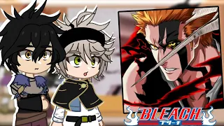 Black Clover React to Bleach - Gacha Club