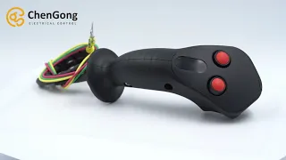 Multi Function Joystick Handles With Buttons And Thumbwheels