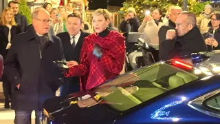 Monaco Prince & Princess Turn on Christmas lights•WalkingTour•Car Spotting​@emmansvlogfr