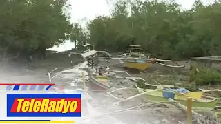 Storm surge destroys boats, typhoon levels banana plantations in Polillo | TeleRadyo