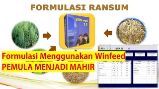 USING WINFEED! FORMULASI RANSUM MENGGUNAKAN WINFEED