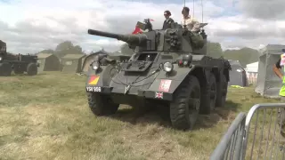 Two Ferrets Mk1 & Mk2/3  and Saladin 6x6 @ War & Peace 2015