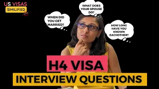 H4 Visa Interview Questions for Wife