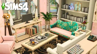 GEMOLOGIST APARTMENT 💎 The Sims 4 Crystal Creations Speed Build  | No CC