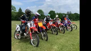 1986 HONDA CR500 VS 1987 VS 1988 VS 1989 VS 97 & 03 SHOOTOUT @ THE COMPOUND