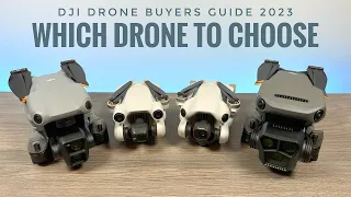 DJI Drone Buyers Guide 2023 - How To Choose The Best Drone for You